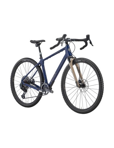 Žvyrkelis KONA Ouroboros Supreme, blizgus vidurnakčio (mėlynas) (M)