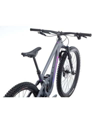 Kalnų dviratis KONA Process 134 CR/DL G3, 29" matinės metalinės anglies spalvos (violetinė) (S)