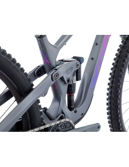 Kalnų dviratis KONA Process 134 CR/DL G3, 29" matinės metalinės anglies spalvos (violetinė) (S)
