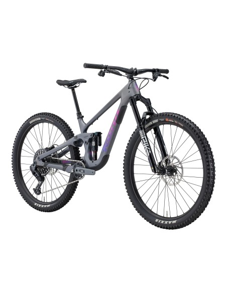 Kalnų dviratis KONA Process 134 CR/DL G3, 29" matinės metalinės anglies spalvos (violetinė) (M)