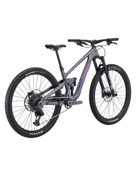 Kalnų dviratis KONA Process 134 CR/DL G3, 29" matinės metalinės anglies spalvos (violetinė) (M)