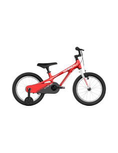 Ultralengvas vaikiškas dviratis TABOU Rocket Lite MG, 16" raudonai baltas