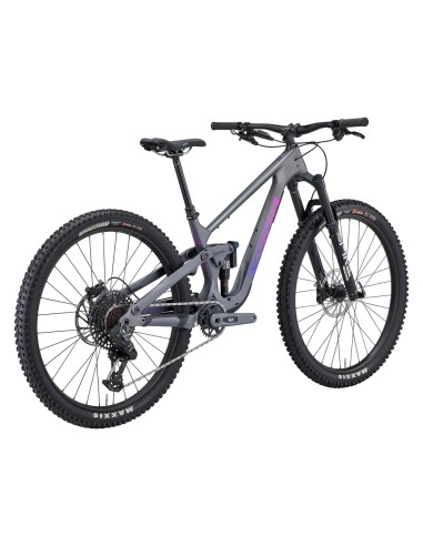 Kalnų dviratis KONA Process 134 CR/DL G3, 29" matinės metalinės anglies spalvos (violetinė) (XL)