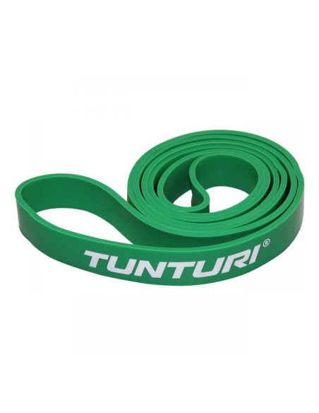 Tempimo guminė Tunturi Power Band, vidutinio dydžio, žalia