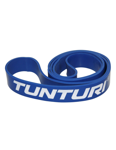 Tempimo guminė Tunturi Power Band, sunki, mėlyna