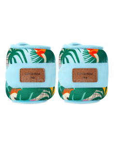 Riešo ir čiurnos svarmenys SPOKEY Home Jungle 2x1 kg, mėlynai margi