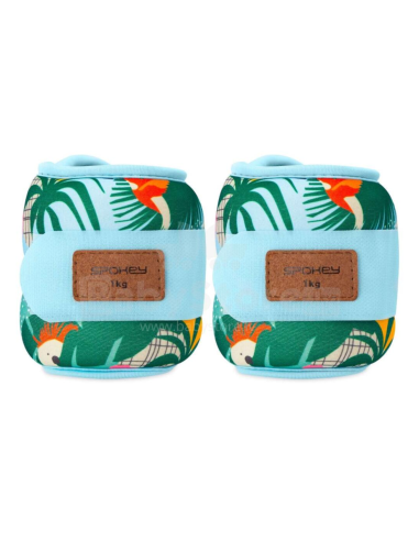Riešo ir čiurnos svarmenys SPOKEY Home Jungle 2x1 kg, mėlynai margi
