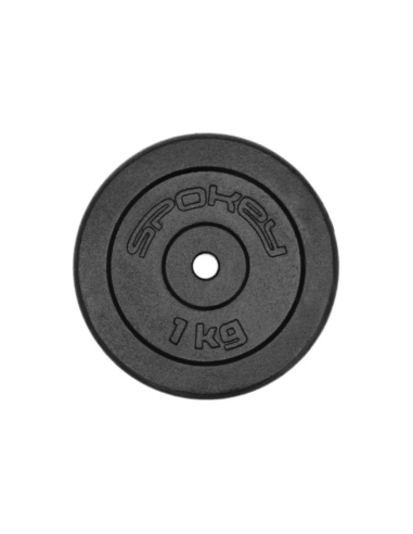Svorio diskas SPOKEY mėlynas, 30 mm, 1 kg