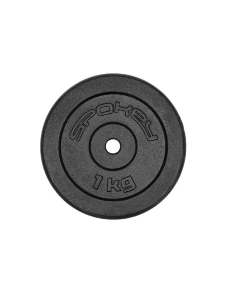 Svorio diskas SPOKEY mėlynas, 30 mm, 1 kg