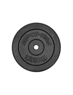 Svorio plokštė SPOKEY mėlyna, 30 mm, 1,25 kg