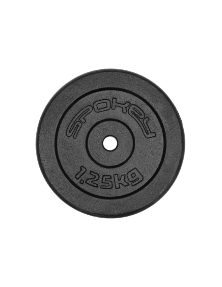 Svorio plokštė SPOKEY mėlyna, 30 mm, 1,25 kg