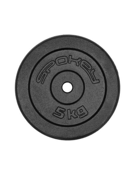 Svorio plokštė SPOKEY mėlyna, 30 mm, 5 kg