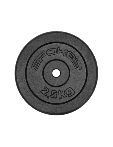 Svorio plokštė SPOKEY mėlyna, 30 mm, 2,5 kg