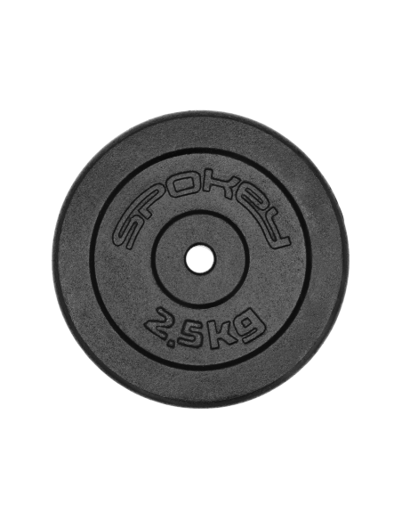 Svorio plokštė SPOKEY mėlyna, 30 mm, 2,5 kg