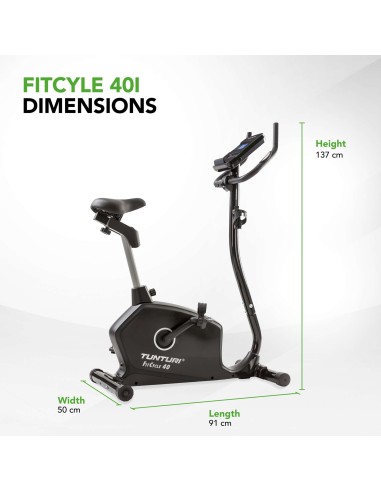 Dviračių ergometras TUNTURI Fitcycle 40i