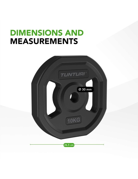 TUNTURI PRO aerobinio pumpavimo lėkštės 10 kg