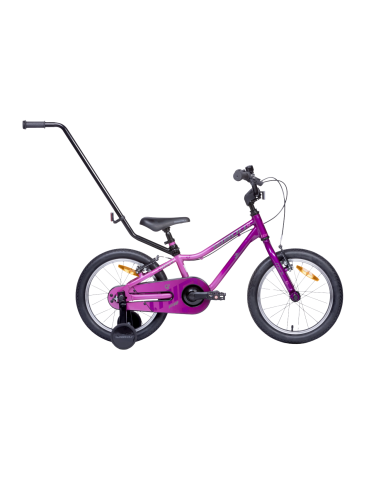 Vaikiškas dviratis TABOU Mini FR, 18" rožinis-violetinis
