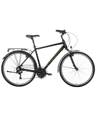 Vyriškas dviratis TABOU KINETIC 1.0, 28" juodai žalias (XL)