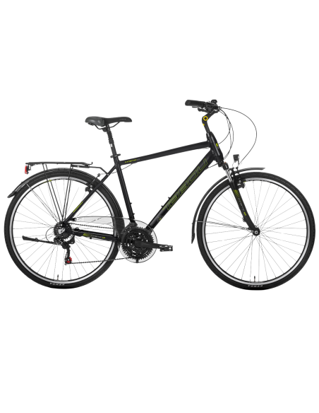 Vyriškas dviratis TABOU KINETIC 1.0, 28" juodai žalias (XL)