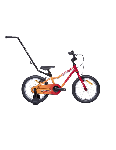 Vaikiškas dviratis TABOU Rocket FR, 14" raudonai geltonas