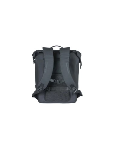 Kuprinė su laikikliu bagažo lentynai BASIL SoHo Nordlicht, 17 l, LED, juoda