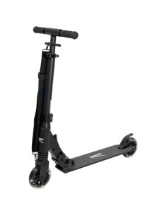 Paspirtukas RIDEOO 120 City Scooter LED, juodas