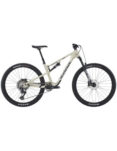 Kalnų dviratis KONA Hei Hei CR (2025) Gloss Bone (Metallic Grey) (M)