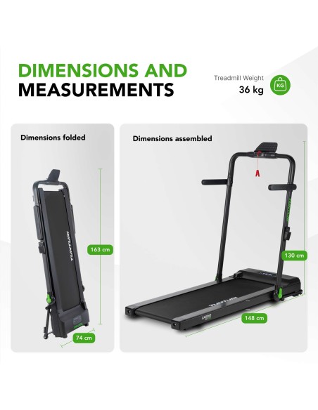 Bėgimo takelis TUNTURI Cardio Fit T10
