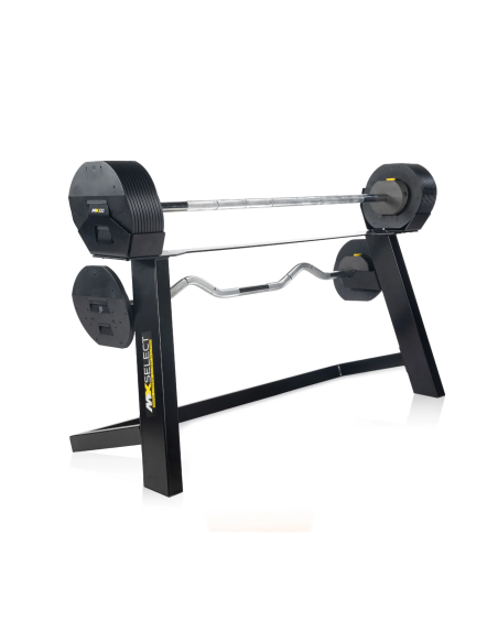 Reguliuojamas hantelis TUNTURI MX100 Štanga 12,8 - 45,5 kg