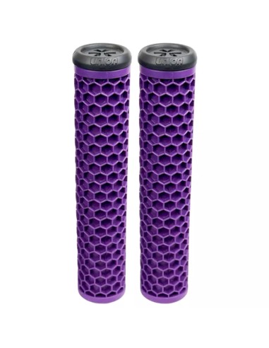 Rankinės su ausinėmis „Union Honeycomb“ minkštos rankenos, violetinės