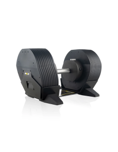 Reguliuojamas hantelis TUNTURI MX Select MX85 hantelis 5,6–38,6 kg, su grioveliais