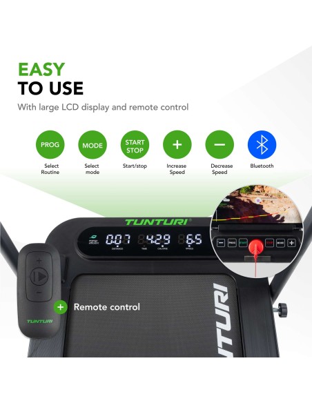 Bėgimo takelis TUNTURI Cardio Fit T5 su Bluetooth