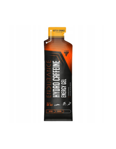 Energageel TREC Hydro Caffeine energinis gelis 60 ml, kartaus apelsino skonio
