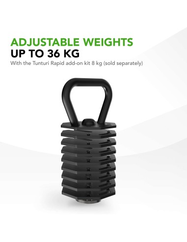 TUNTURI greitai reguliuojama virdulio rankena 3,5 kg