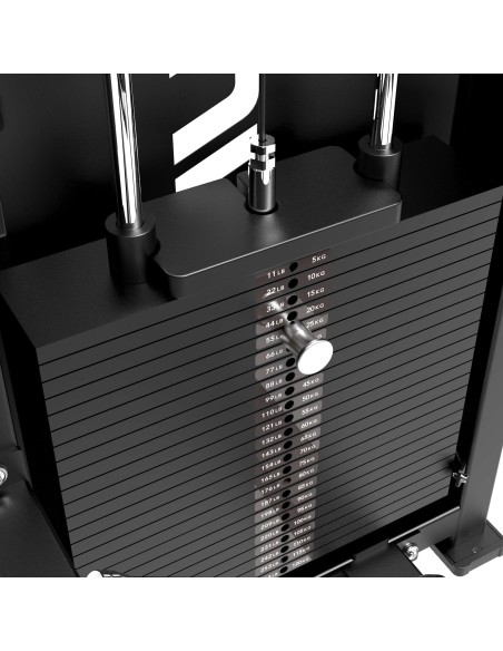 TUNTURI Platinum – traukos treniruoklis su stovu – Selectorized – V serija