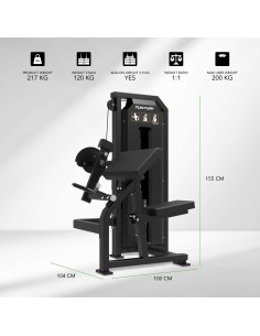 TUNTURI Platinum bicepso lenkimo stovas – „Selectorized“ – V serija 2