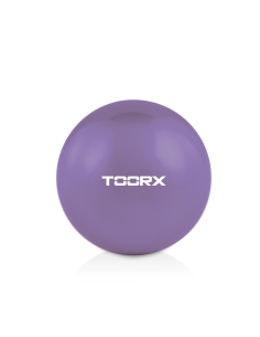 Gimnastikos kamuolys TOORX Toning Ball, violetinis, 1,5 kg
