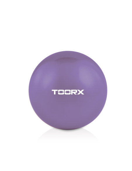 Gimnastikos kamuolys TOORX Toning Ball, violetinis, 1,5 kg