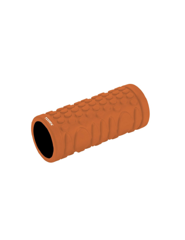 Masažinis volelis TOORX Grid Foam Roller, oranžinės-juodos spalvos