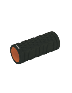 Masažo volelis TOORX Grid Foam Roller, juodai oranžinis