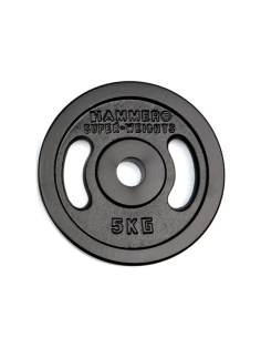 HAMMER svorio diskas, 30 mm, 5 kg