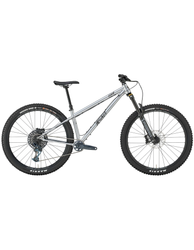 Dviratis KONA Honzo ESD, 29" blizgus dirbtinis chromas (sidabrinis) (S)