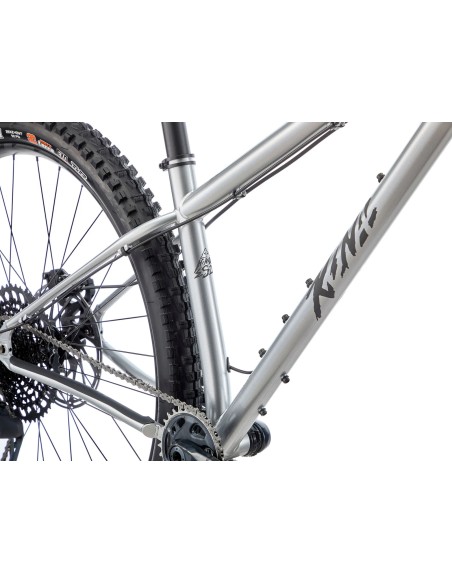 Dviratis KONA Honzo ESD, 29" blizgus dirbtinis chromas (sidabrinis) (M)