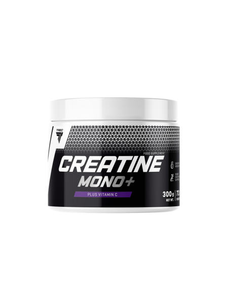 Kreatino kompleksas TREC CREATINE MONO+ 300g, žaliųjų obuolių skonio
