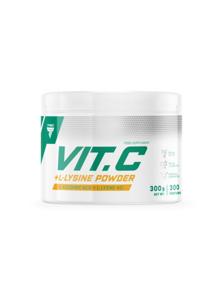 Vitaminopulber TREC VIT. C + L-lizino milteliai 300g