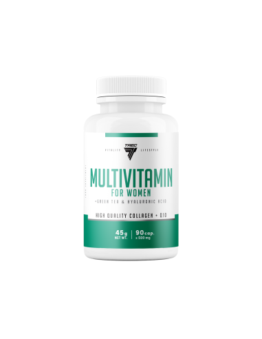 TREC multivitaminai moterims, 90 kapsulių