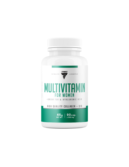 TREC multivitaminai moterims, 90 kapsulių