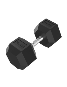 Hantelis TUNTURI Platinum Hex guminis hantelis, 32,5 kg