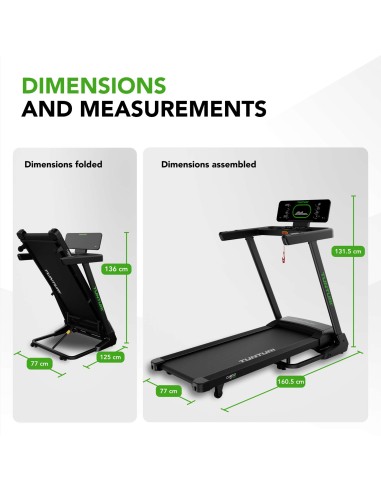 Bėgimo takelis TUNTURI Cardio Fit T50