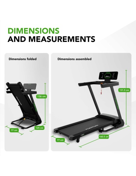 Bėgimo takelis TUNTURI Cardio Fit T50